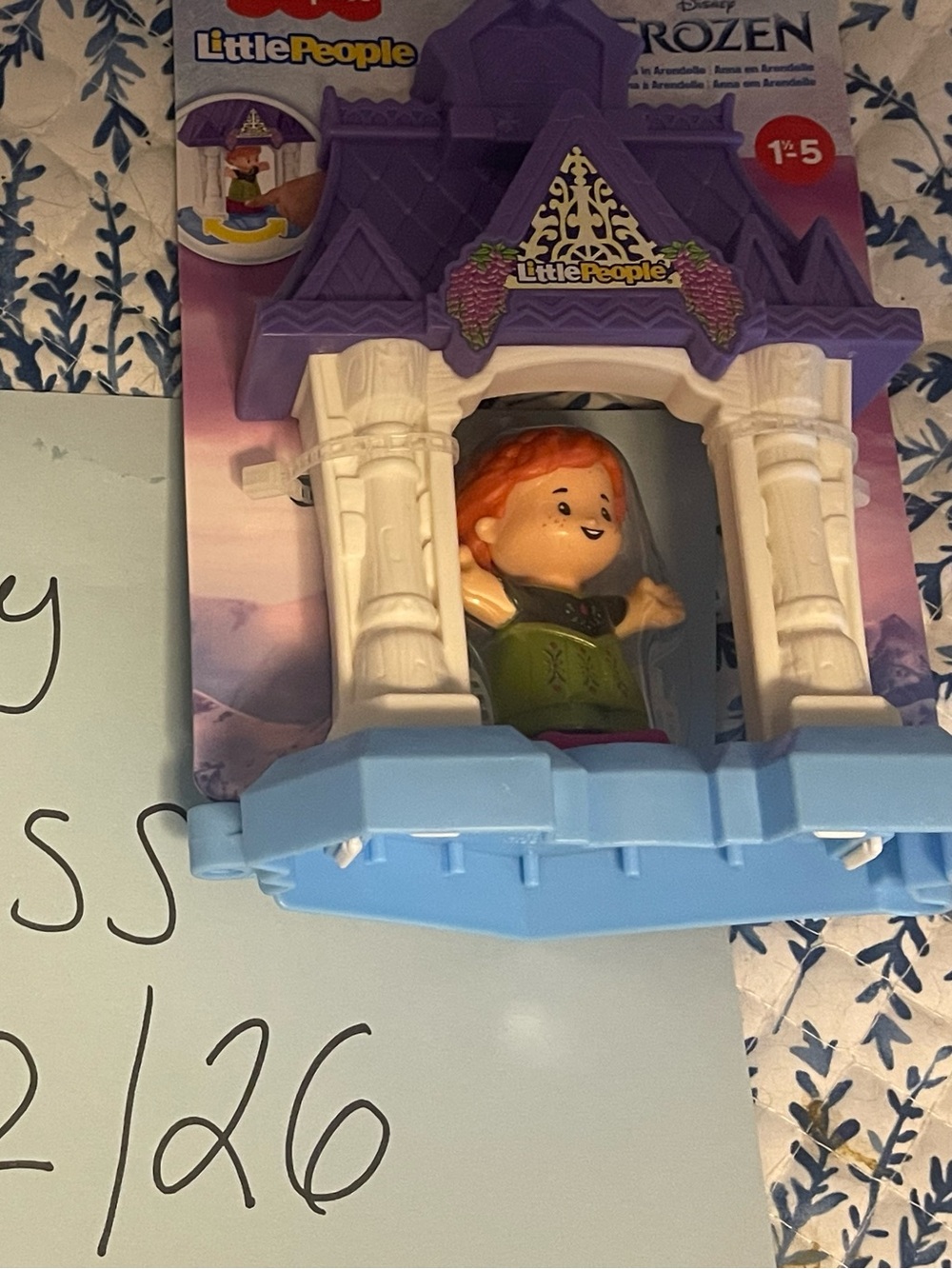 Fisher-Price Little People Purple and Blue Playset